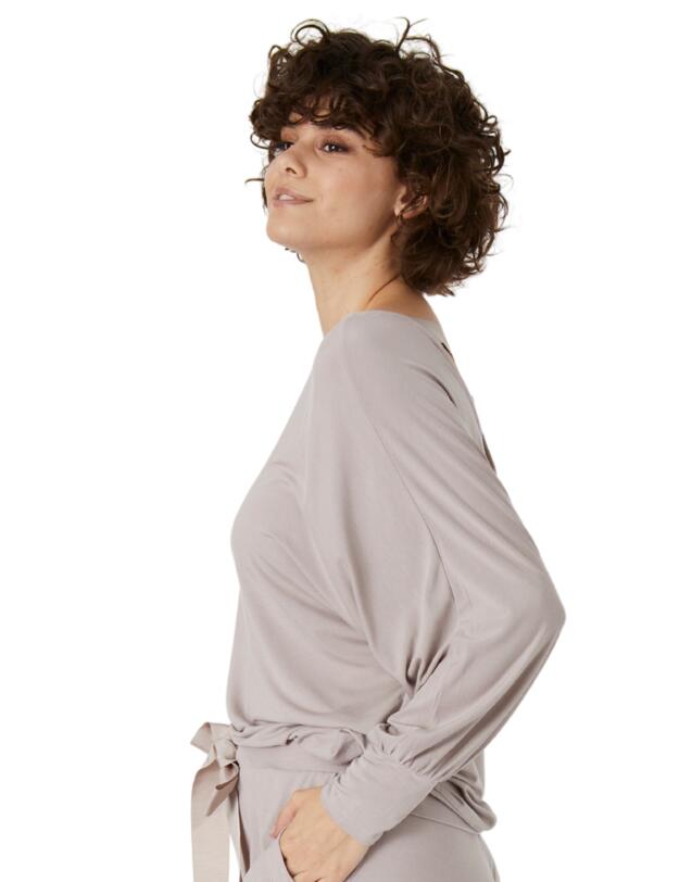 Maison Lejaby Cosiness Sweatshirt Smoky Silver