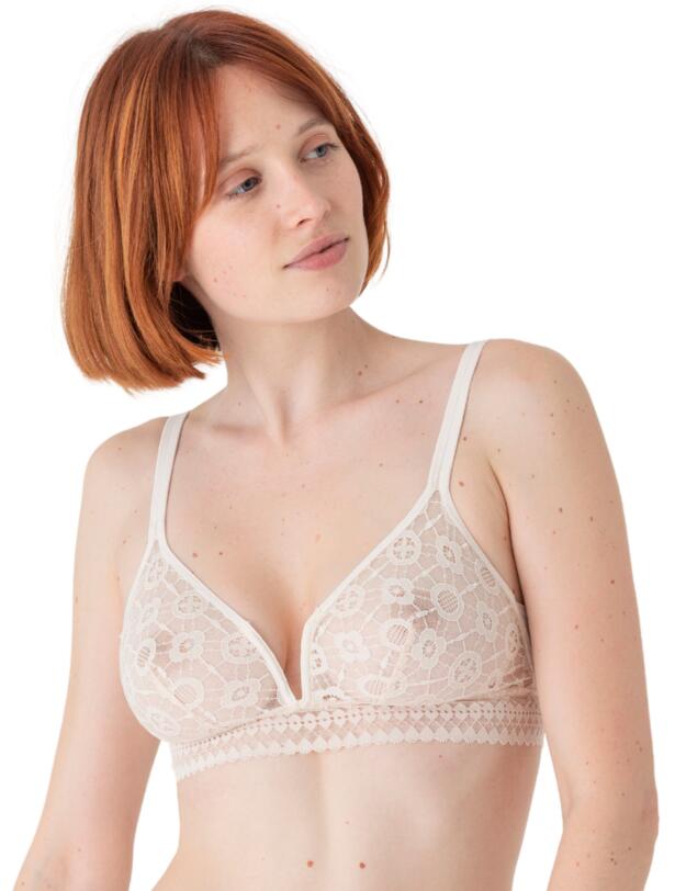 Maison Lejaby Daphne Soft-Cup Triangle Bra Milk