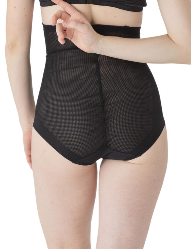 Maison Lejaby Silhouette High-Waisted Girdle With Removable Straps Black