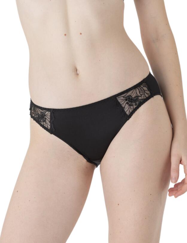 Maison Lejaby Flora Brief Black