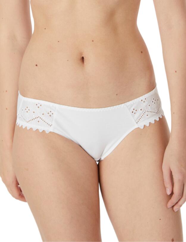 Maison Lejaby Bloom Cotton Briefs White