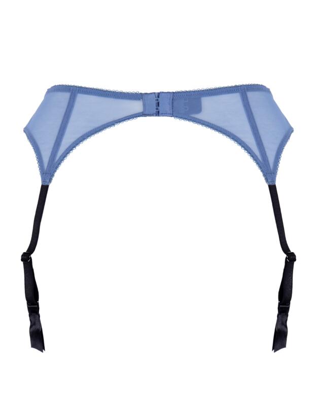 Gossard Superboost Lace Suspender Belt Moonlight Blue