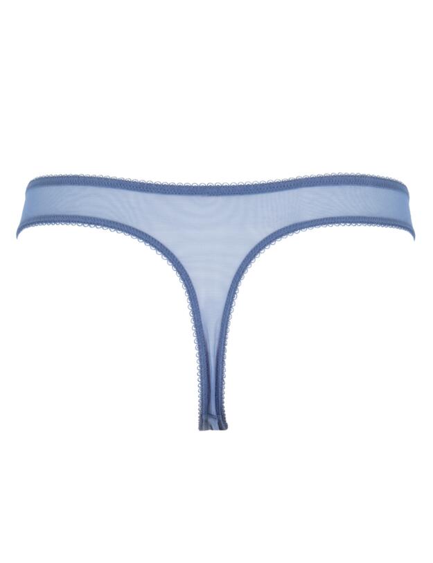 Gossard Superboost Lace Thong Moonlight Blue