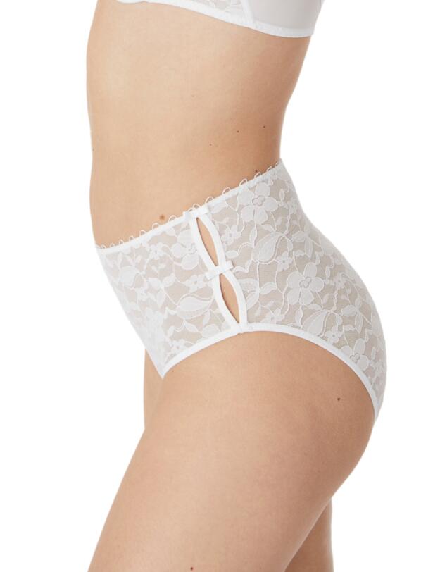 Maison Lejaby Miss Top High-Waisted Briefs White