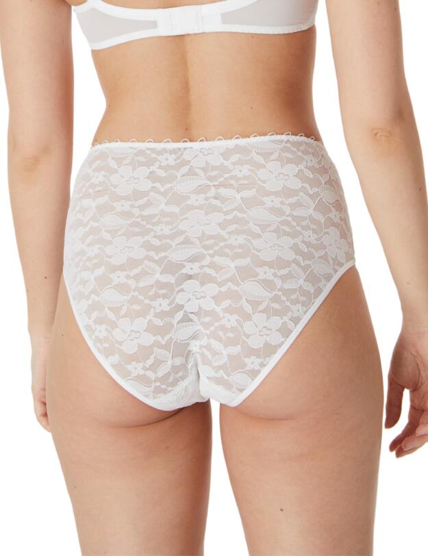 Maison Lejaby Miss Top High-Waisted Briefs White