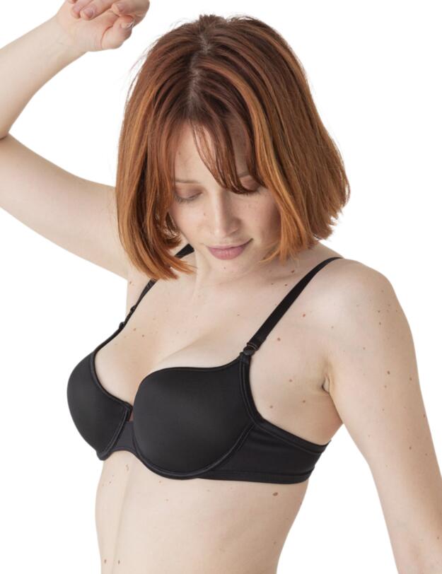 Maison Lejaby Nuage Pur Multiway Demi Bra Black