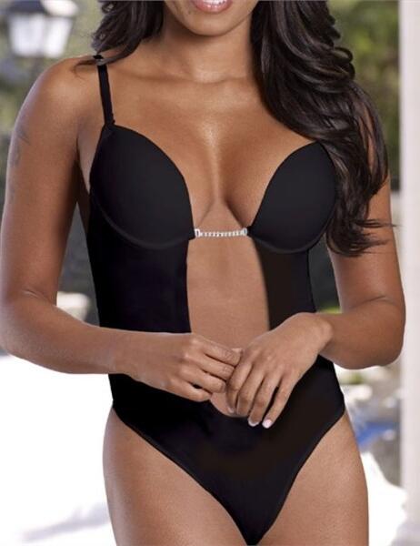 1844 Ultimo Frontless Backless Body Black  - 1844 Black