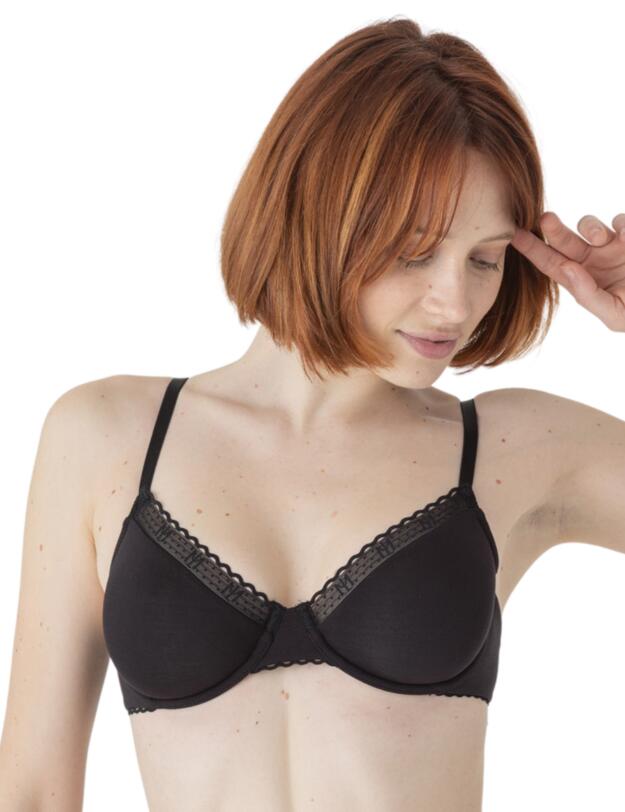 Maison Lejaby La Petite Lejaby Moulded Bra Black