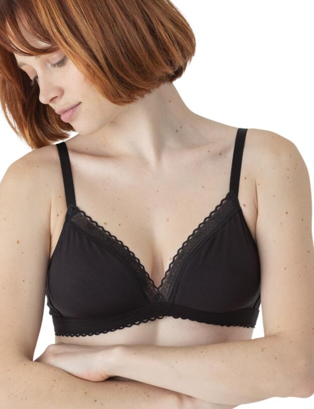 Maison Lejaby La Petite Lejaby Moulded Non-Wired Bra Black