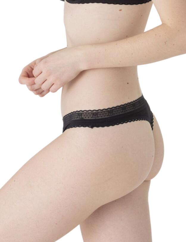 Maison Lejaby La Petite Lejaby Tanga Brief Black