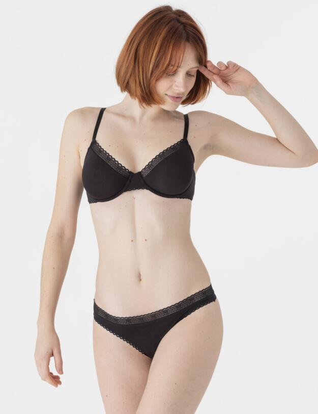 Maison Lejaby La Petite Lejaby Tanga Brief Black