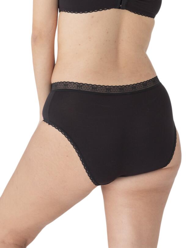 191064 Maison Lejaby La Petite Lejaby High-Waisted Briefs - 191064 Black