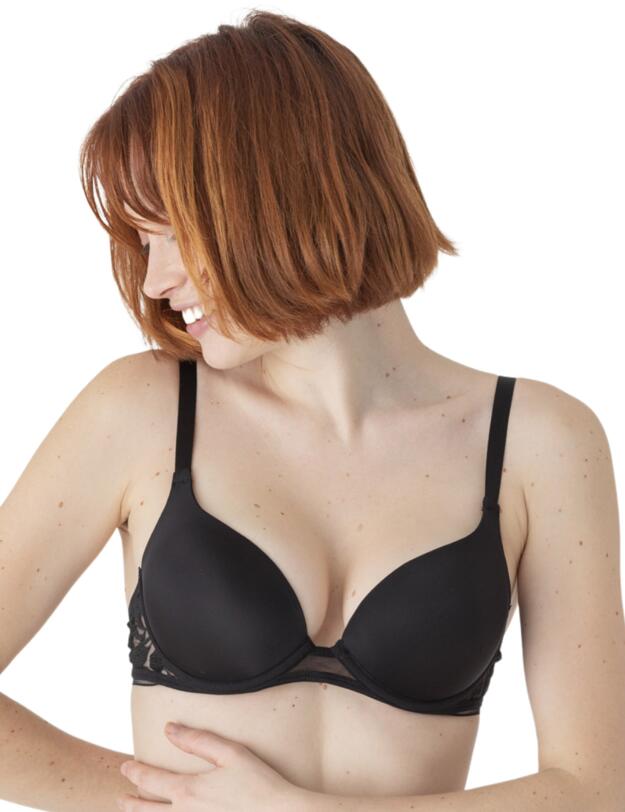  Maison Lejaby Sin Push-Up Bra Black
