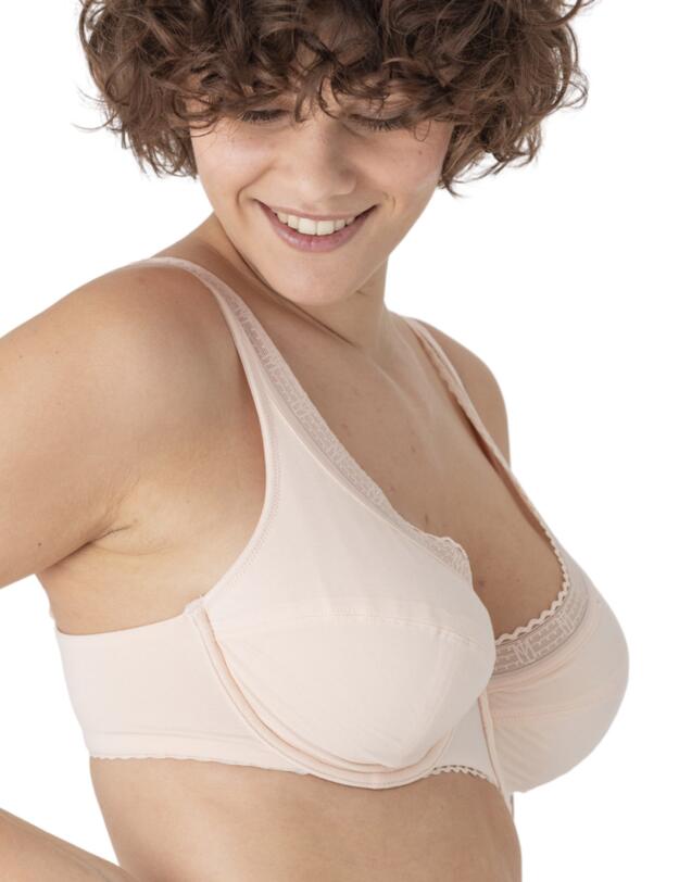 Maison Lejaby La Petite Lejaby 3 Panel Underwired Bra Milky Pink