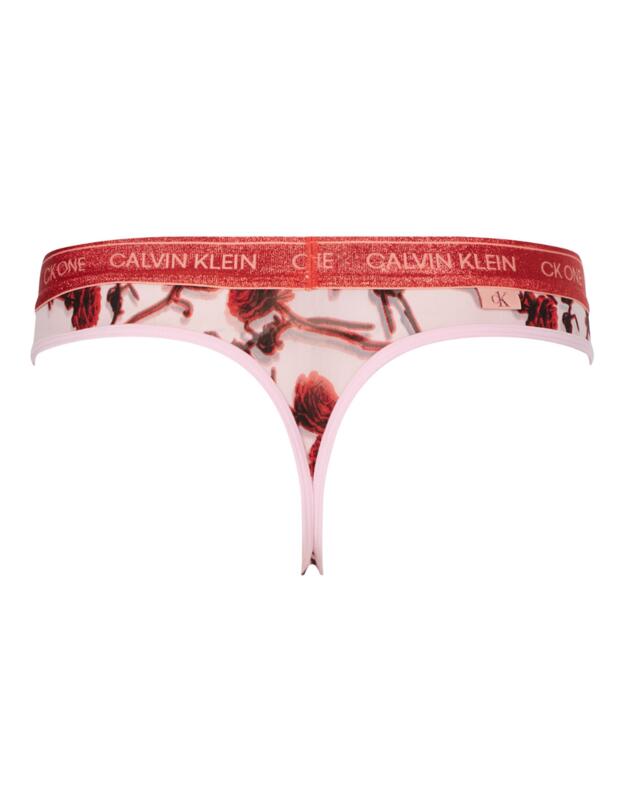 Calvin Klein Glitter V-Day Thong Pale Orchid