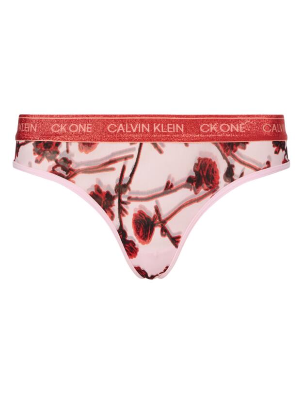 Calvin Klein Glitter V-Day Thong Pale Orchid