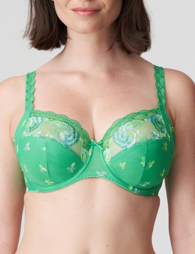 Prima Donna Palace Garden Full Cup Bra Lush Green 