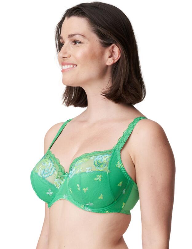 Prima Donna Palace Garden Full Cup Bra Lush Green 