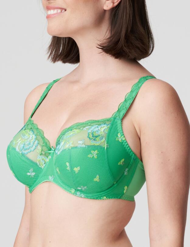 Prima Donna Palace Garden Full Cup Bra Lush Green 