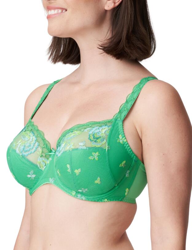 Prima Donna Palace Garden Full Cup Bra Lush Green 