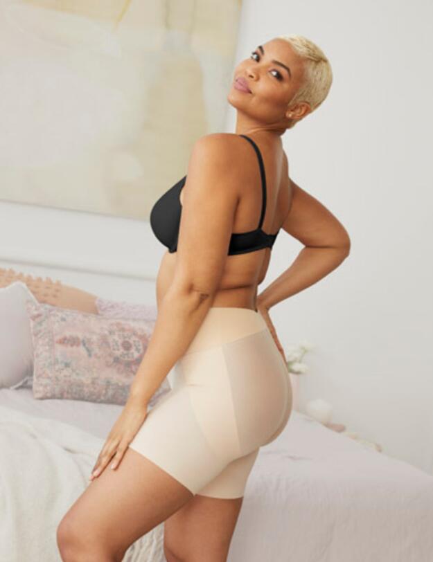 Maidenform Tame Your Tummy Rear Lift Short Nude1/Transparent