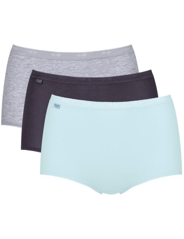 Sloggi Basic+ Maxi Briefs (3PK) - Multiple Colours