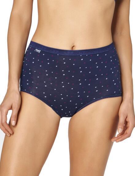 Sloggi Basic+ Maxi 3 Pack Brief Blue/Dark Combination
