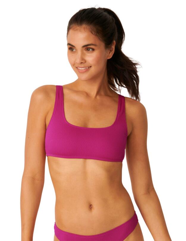 Sloggi Shore Dottyback Swim Top Fuchsia Flower (7538)