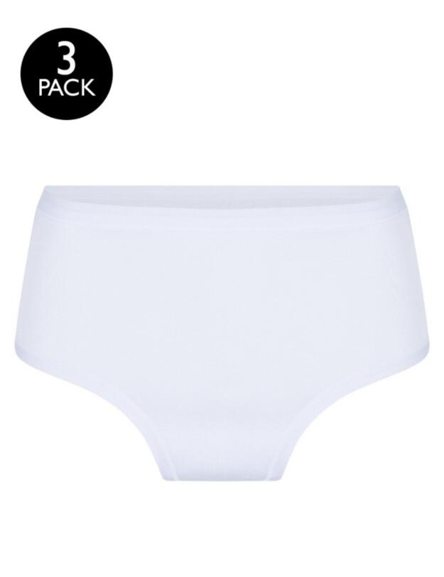 Lingadore Basic Collection 3-pack high waist brief White