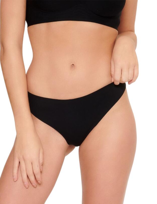 Lingadore Basic Collection 2-pack String Black