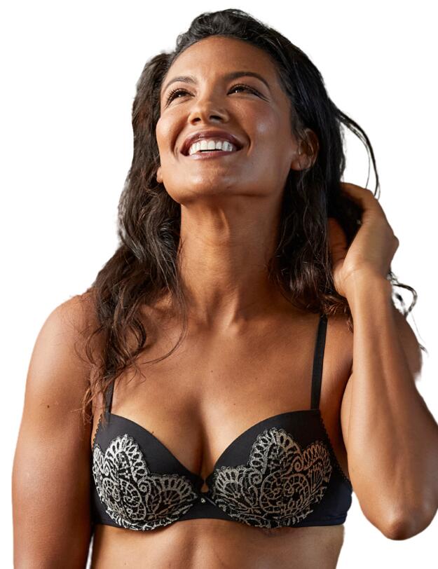Wonderbra Push Up Lace T-Shirt Bra lack/Ivory