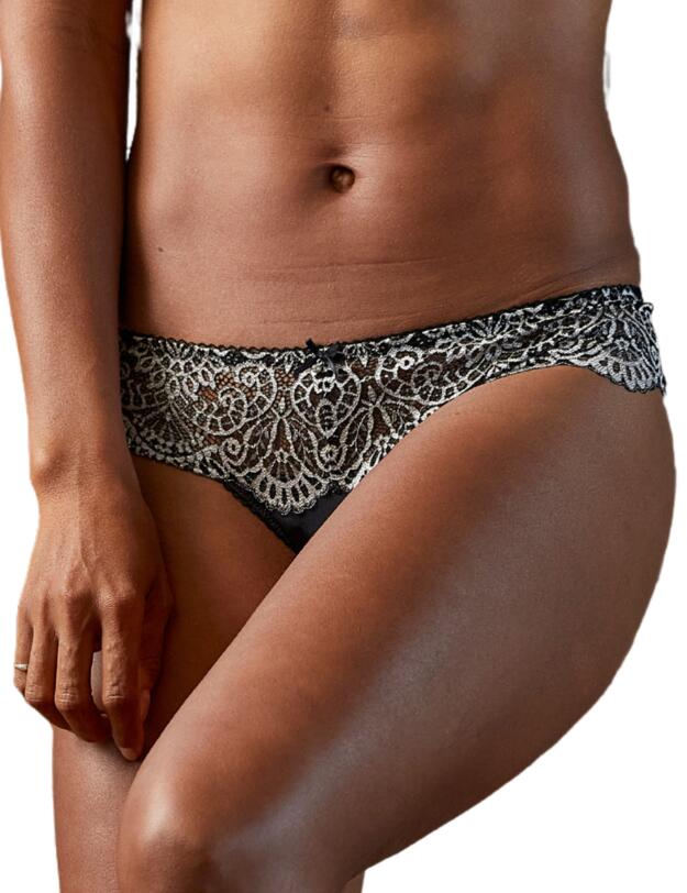 Wonderbra Spirit Brazilian Brief Black/Ivory