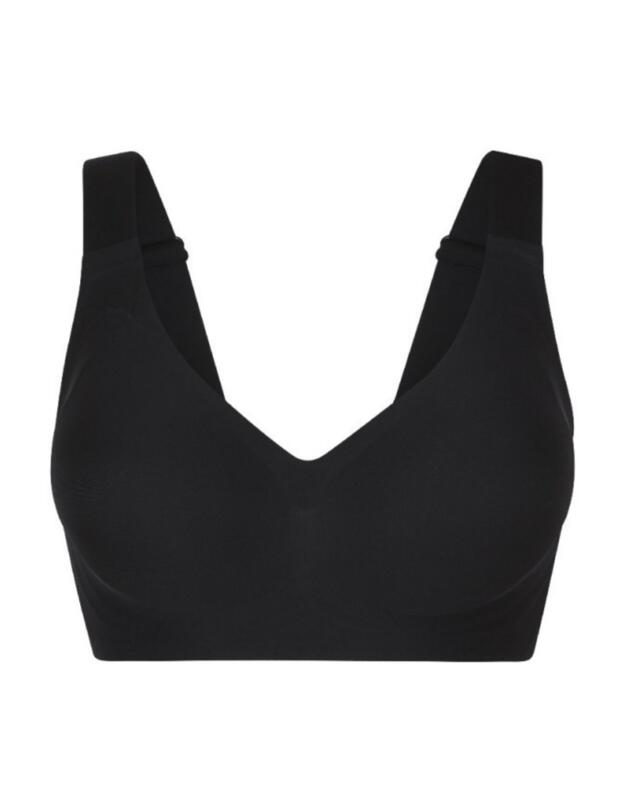 Lingadore Basic Collection Invisible Padded Soft Bra Black