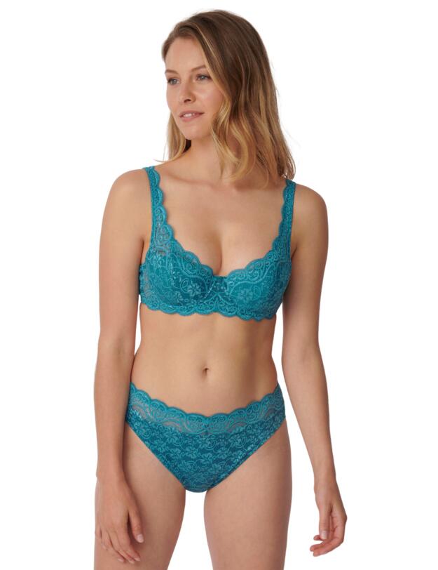 Triumph Amourette 300 Non-Padded Bra Ocean Depths
