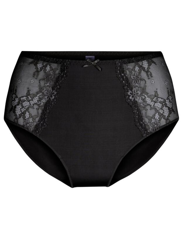 Lingadore Basic Collection High Waist Brief Black
