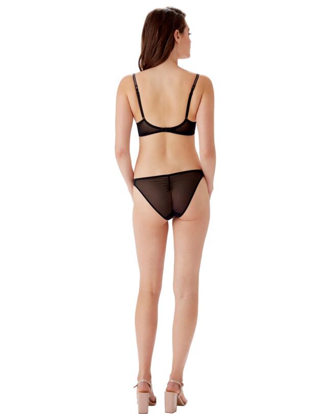 Gossard Illusion Brief Black/Red 