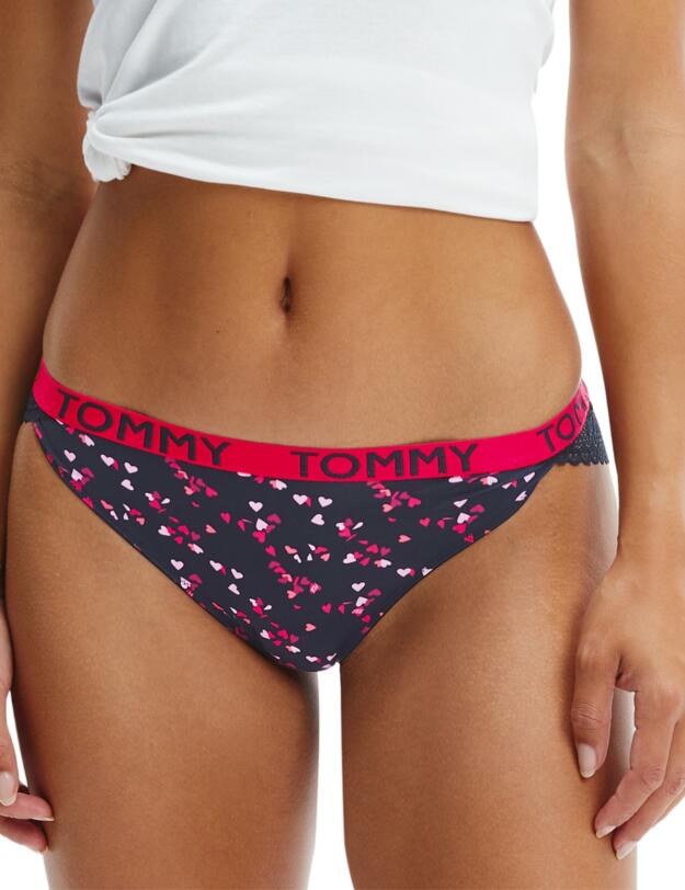 Tommy Hilfiger Tommy Lace Bikini Brief Flutter Hearts 