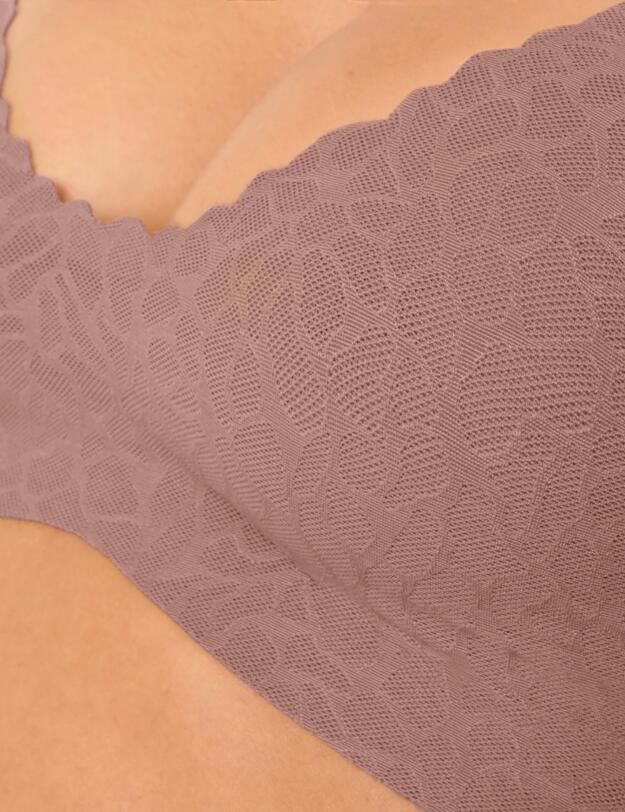 Sloggi Zero Feel Lace 2.0 Bralette Cacao