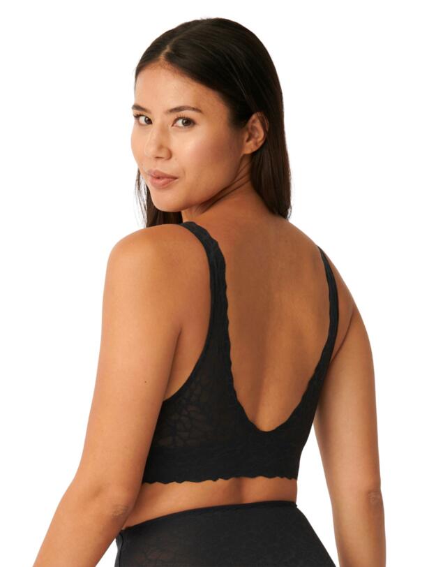 Sloggi Zero Feel Lace 2.0 Bralette Top Black