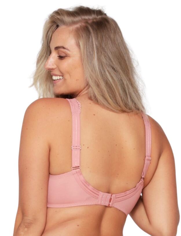 Lingadore Basic Collection Full Coverage Lace Bra - Antique Rose