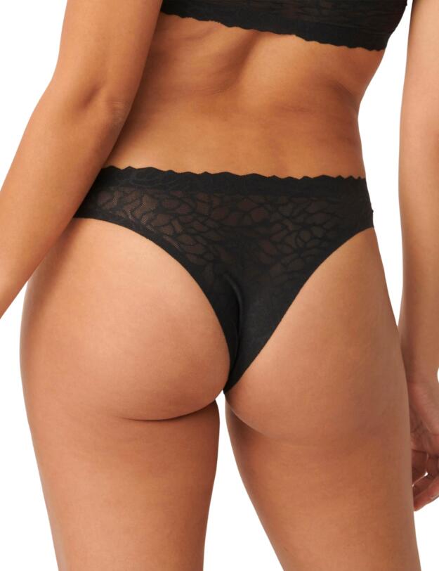 Sloggi Zero Feel Lace 2.0 Brazilian Brief Black