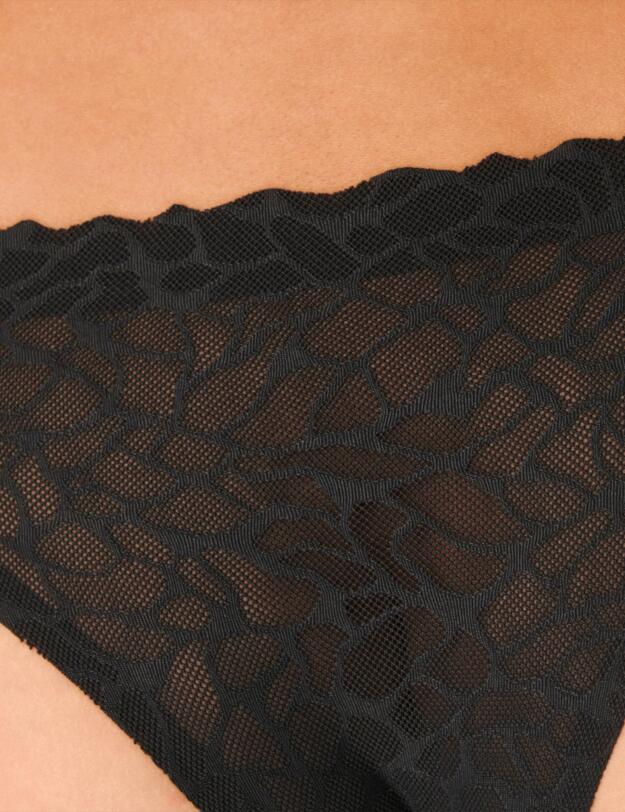 Sloggi Zero Feel Lace 2.0 Brazilian Brief Black