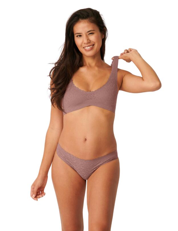 Sloggi Zero Feel Lace 2.0 Brazilian Brief Cacao