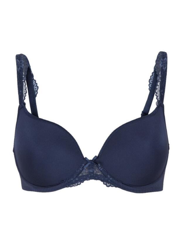 Lingadore Basic Collection Uni Fit T-Shirt Bra Navy