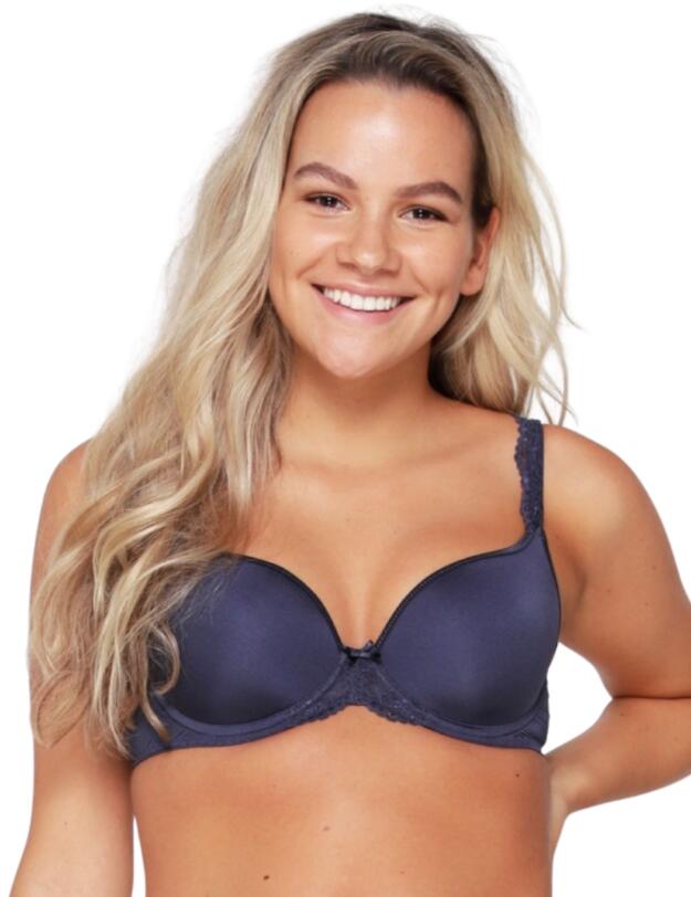 Lingadore Basic Collection Uni Fit T-Shirt Bra Navy