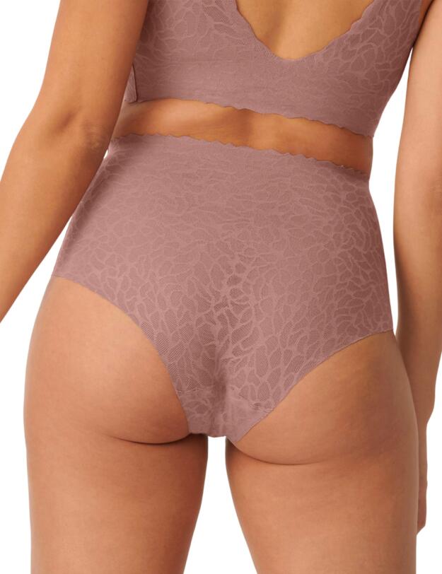 Sloggi Zero Feel Lace 2.0 High Waist Brief Cacao