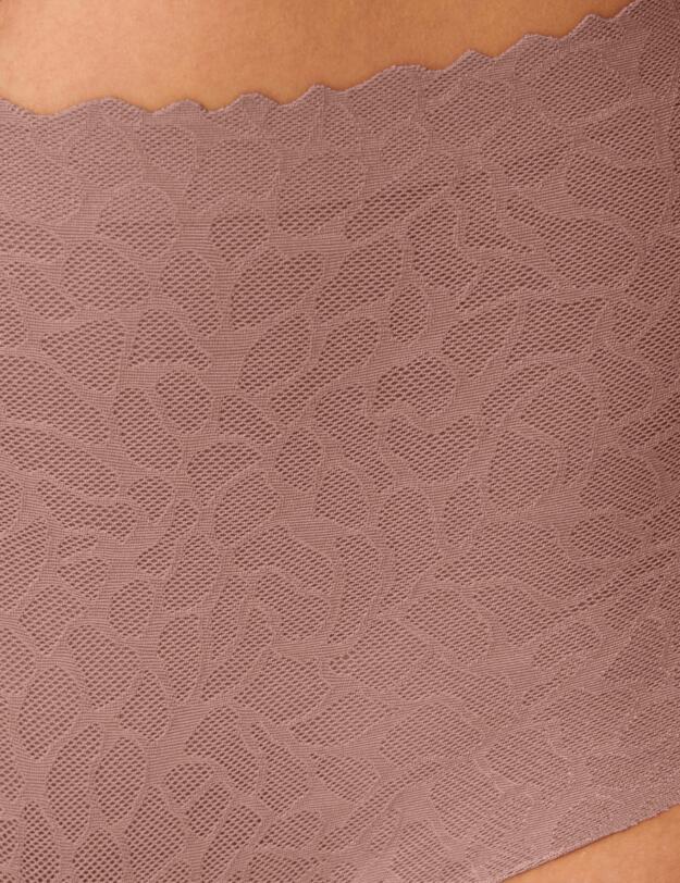 Sloggi Zero Feel Lace 2.0 High Waist Brief Cacao
