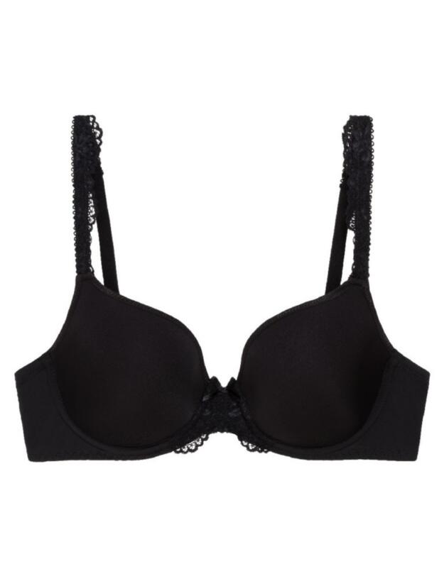 Lingadore Basic Collection Uni Fit T-Shirt Bra Black