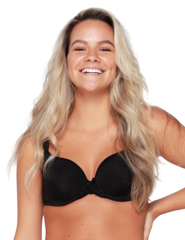 Lingadore Basic Collection Uni Fit T-Shirt Bra Black