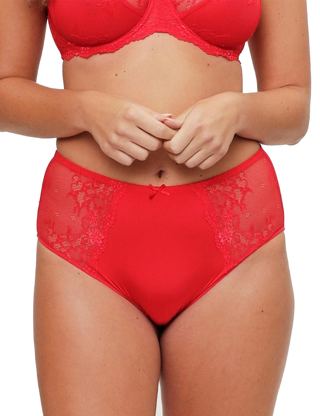 Lingadore Basic Collection Daily High Waist Brief Red